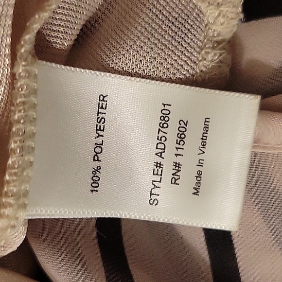 ASTR High Neck Striped Sleeveless  Blouse, Size: S - Picture 9 of 11